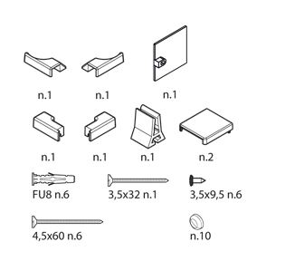 Confezione Montaggio per Yuong 2.0 1B Novellini R01BN1B1-K.JPG